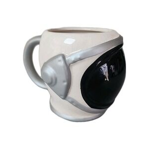VTG Astronaut Helmet 3D Molded‎ Coffee Mug by Just Funky Moon Space NASA Crackle